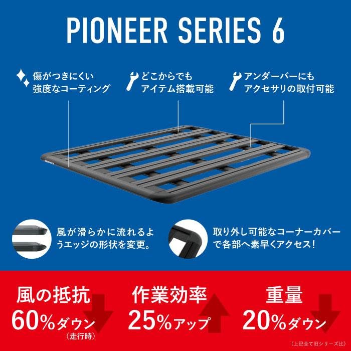 Amazon.co.jp: RHINO-RACK ライノラック PIONEER 6 PLATFORM